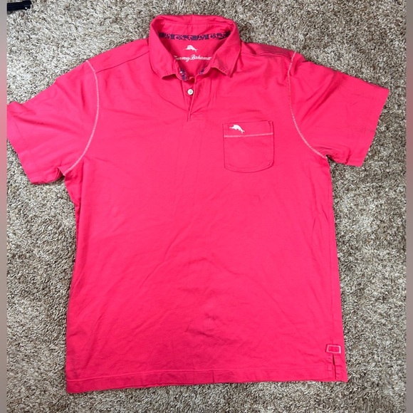 Tommy Bahama Men’s Pink Shirt Unknown Size - Picture 3 of 5